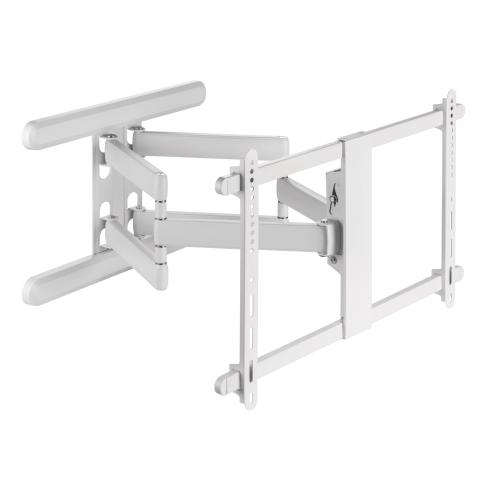 InLine® Premium Aluminium Wandhalterung für Flach-TV (37-80") max. 70kg weiß