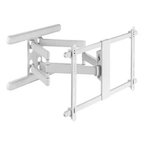 InLine® Premium Aluminium Wandhalterung für Flach-TV (37-80") max. 70kg weiß