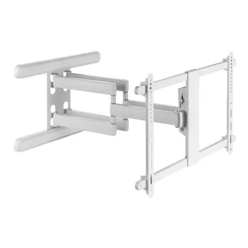 InLine® Premium Aluminium Wandhalterung für Flach-TV (37-80") max. 70kg weiß