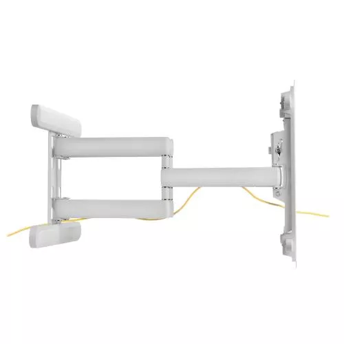 InLine® Premium Aluminium Wandhalterung für Flach-TV (37-80") max. 70kg weiß