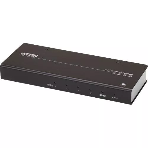 ATEN VS184B Video Splitter HDMI 4fach Verteiler True 4K bei 60 Hz
