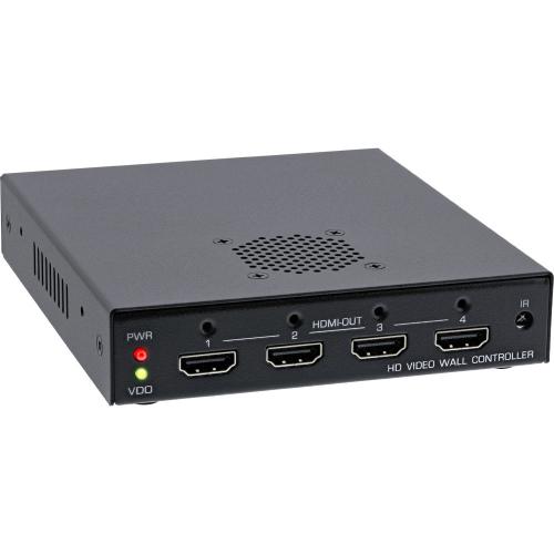 Preview: InLine® HDMI Videowand Verteiler 1 auf 4 FullHD Preview: InLine® HDMI Videowand Verteiler 1 auf 4 FullHD