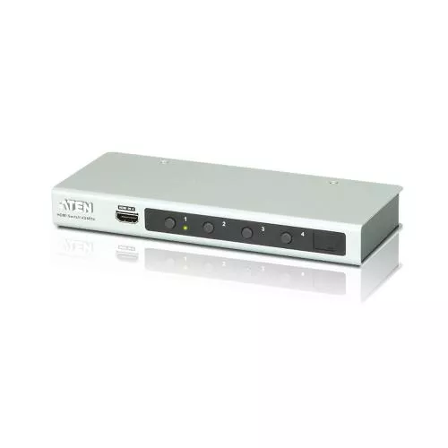 ATEN VS481B Video Switch HDMI 4fach Umschalter 4K mit Fernbedienung