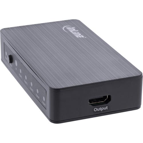 Preview: InLine® HDMI Switch 5-fach 4K2K@60Hz HDCP 2.2