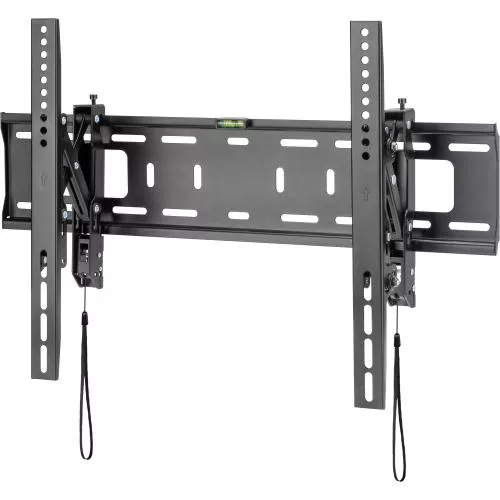 InLine® Schwerlast-TV-Wandhalterung neigbar für Flach-TV (37-80") max. 75kg schwarz