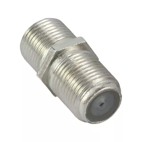 InLine® SAT F-Verbinder (Doppelbuchse F-Kupplung) 100er Pack bulk