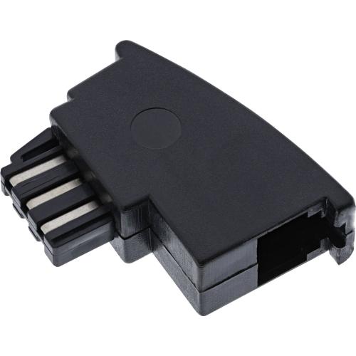 InLine® TAE-F Adapter TAE-F Stecker auf RJ11 Buchse für Import Telefone