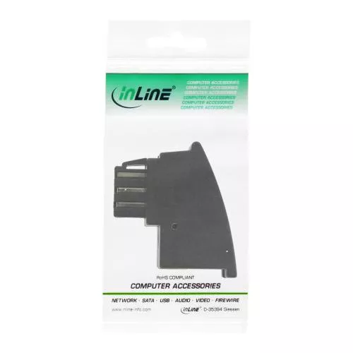 InLine® TAE-F Adapter TAE-F Stecker auf RJ11 Buchse für Siemens Telekom und Hagenuk usw.