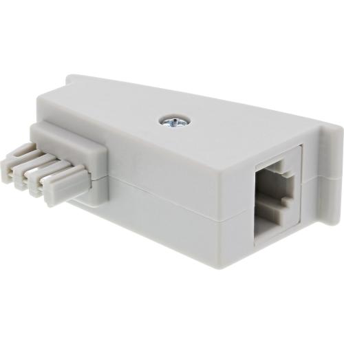 Preview: TAE-F DSL Adapter – TAE-F Stecker auf RJ45 Buchse 8P2C für Fritzbox