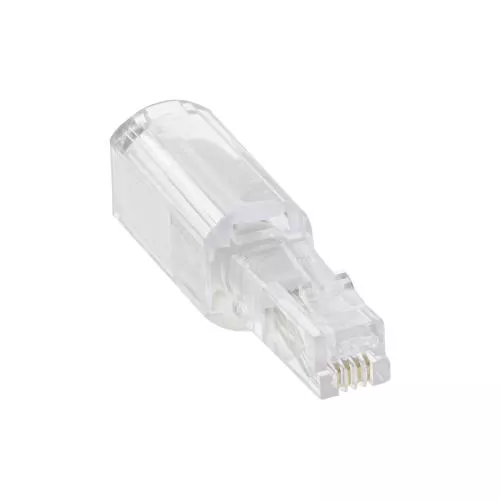 InLine® Twist-Stop Entwirrer für Kabel von Telefonhörer schmale kurze Bauform