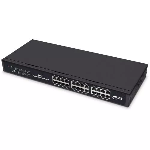 InLine® Gigabit Netzwerk Switch 24-Port 1GBit/s 48,26cm (19