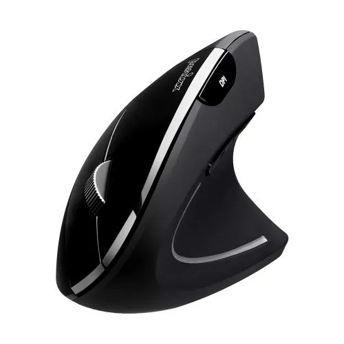 Perixx PERIMICE-813 ergonomische Multi-Device Maus schnurlos schwarz