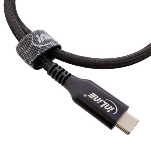 Preview: Klettkabelbinder – 12 × 150 mm – schwarz – 10 Stück