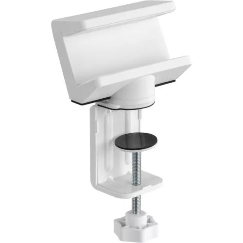 InLine® Tischklemme für Steckdosenleiste, drehbar, Schraubklemme, weiß