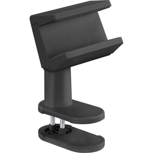 Preview: InLine® Tischklemme für Steckdosenleiste, drehbar, Federklemme, schwarz