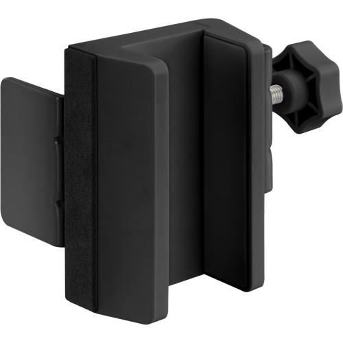 Preview: InLine® Tischbein-Klemme für Steckdosenleiste, Schraubklemme, schwarz