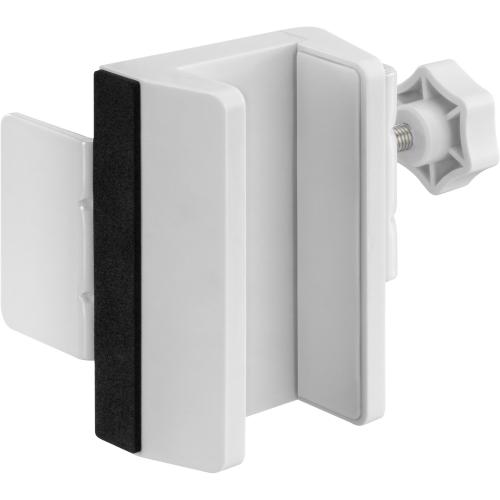 Preview: InLine® Tischbein-Klemme für Steckdosenleiste, Schraubklemme, weiß