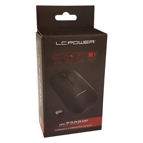 LC-Power LC-M720BW optische 2,4GHz USB-Funkmaus schwarz