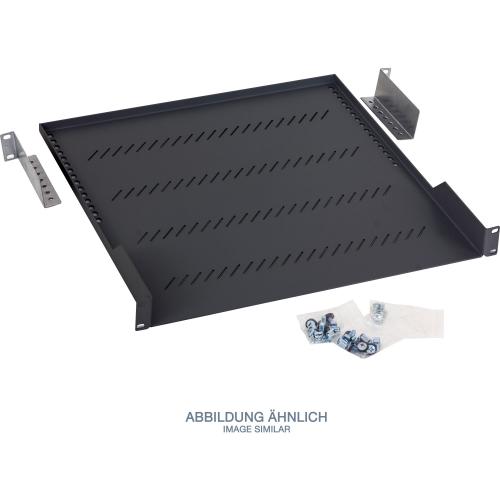 Triton RAB-UP-550-A1 19" Fachboden 1HE 550mm 40kg schwarz