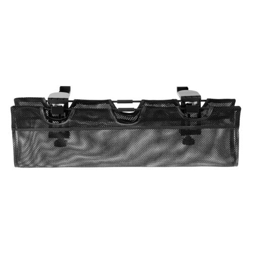 Preview: Ablagenetz für Untertisch-Montage, Schwarz, 610 mm