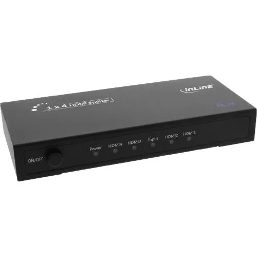InLine® HDMI Splitter Verteiler 4fach 4K2K kompatibel
