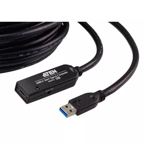 ATEN UE331C Verlängerungskabel USB 3.2 Gen1 USB-A Stecker zu USB-C Buchse 10m