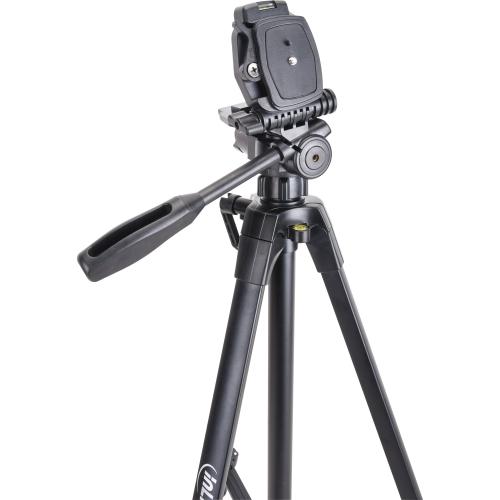 InLine® Stativ für Digitalkameras und Videokameras Aluminium schwarz Höhe max. 1,73m