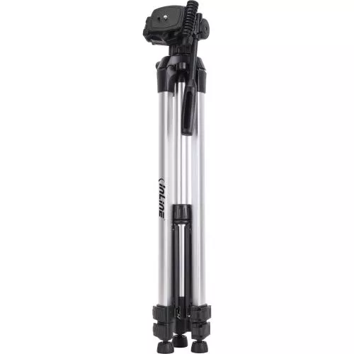 InLine® Stativ für Digitalkameras und Videokameras Aluminium Höhe max. 1,73m