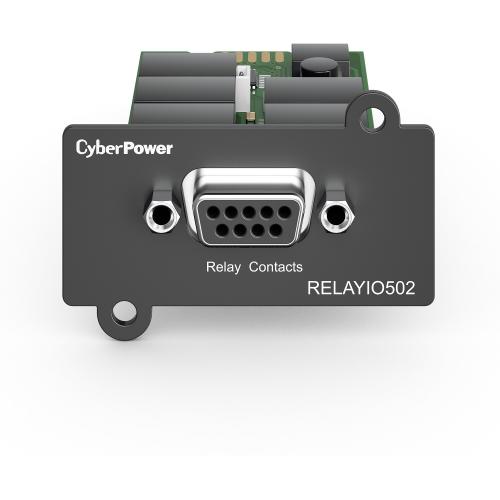 CyberPower RELAYIO502 Relay Control Card, Potentialfreie Relaiskontakt, Anschluss Terminal, für PR/OL/OLS Serie.