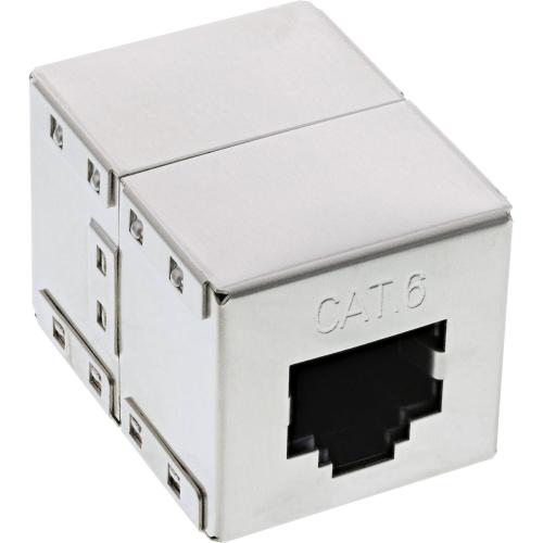 RJ45-Kupplung Cat.6, geschirmt, Metallgehäuse