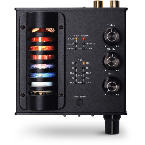 Preview: InLine® AmpUSB-EQ Hi-Res AUDIO HiFi DSD Kopfhörer-Röhrenverstärker+Equalizer USB DAC