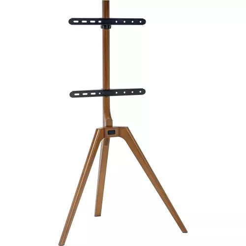 InLine® woodstand TV-Standfuß, Dreibein, für LED-TV 45"-65" (114-165cm), max. 40kg