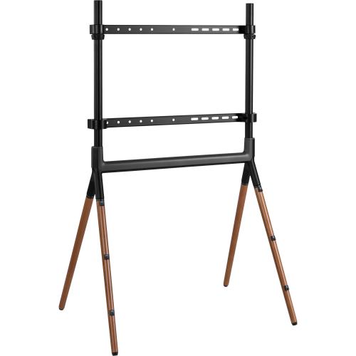 Preview: InLine® woodstand Studio TV-Standfuß, für LED-TV 49"-70" (124-178cm), max. 40kg