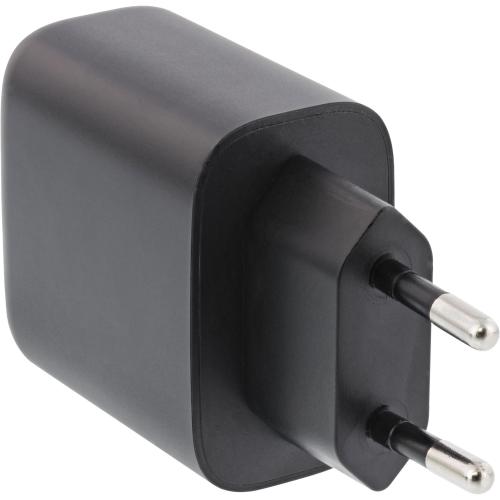 Preview: InLine® USB PD Netzteil, GaN Ladegerät, Single USB-C, Power Delivery, 65W, schwarz