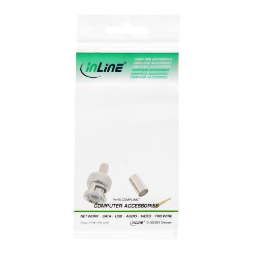 Preview: BNC Crimpstecker RG59 – Für Video-Kabel, sichere Signalübertragung