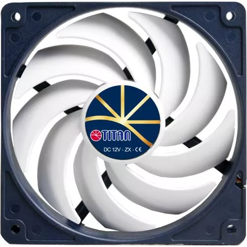 Titan TFD-12025H12ZP/KE(RB) Lüfter 120x120x25mm, Extreme Silent Fan, mit PWM, leise