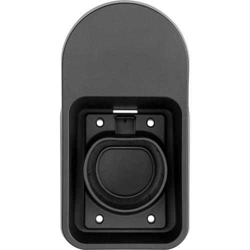 Preview: Universal EV-Ladekabel Halterung – Wandhalterung für Typ 2 E-Auto-Ladekabel, schwarz