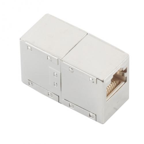 RJ45 Kupplung Cat.5 – Vollmetall, geschirmt