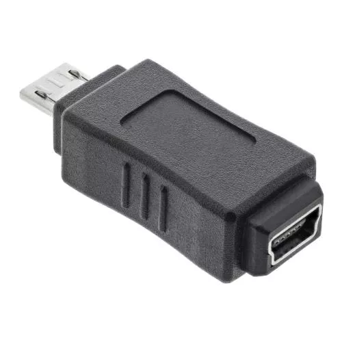 InLine® Micro USB Adapter Micro B Stecker an Mini USB 5-pol Buchse