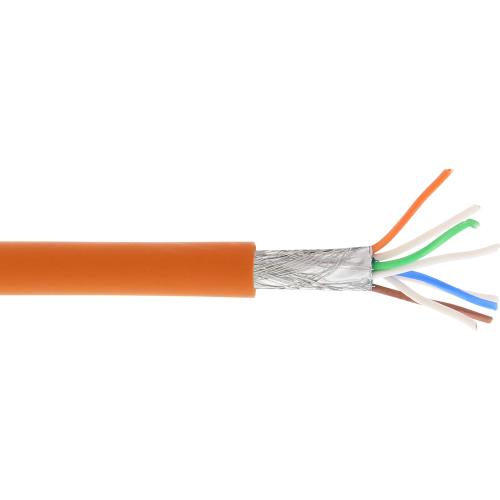 Cat.6A Netzwerkkabel flexibel orange