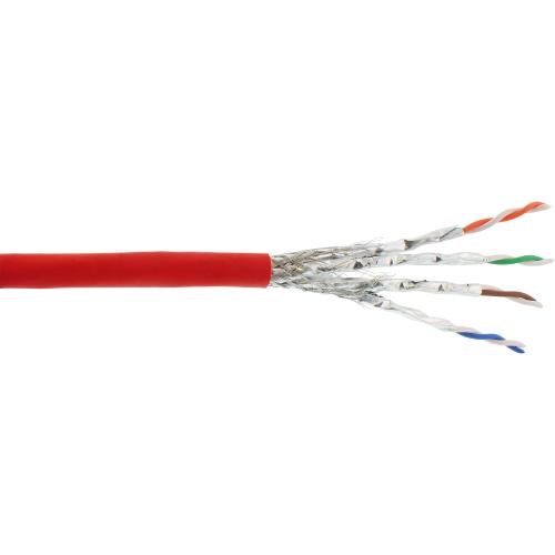 Cat.6A Patchkabel Meterware, S/FTP (PiMf), AWG26, LSZH, 500 MHz, 100 m