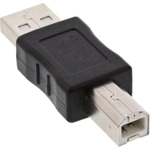 Preview: InLine® USB 2.0 Adapter Stecker A auf Stecker B