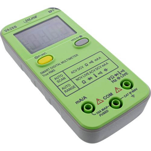 InLine® Multimeter mit Auto-Range und Autoscan, Pocketformat