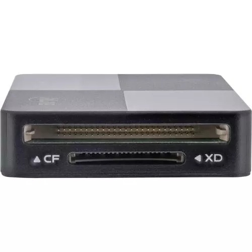 InLine® USB 3.2 Multi Cardreader Hub, SD/TF/MS/XD/CF, 3-Port USB-A, Dual