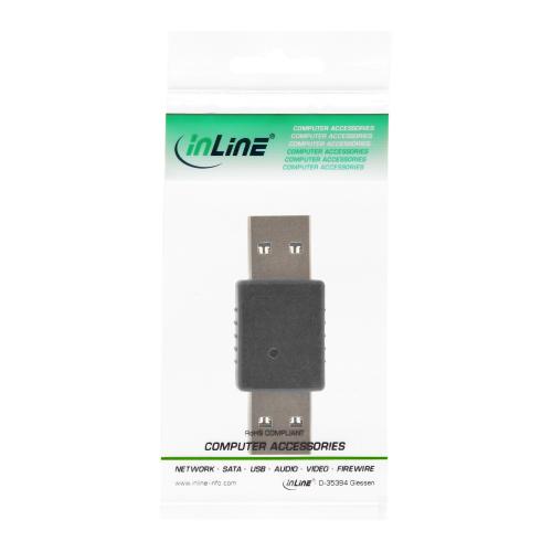 InLine® USB 3.0 Adapter Stecker A auf Stecker A