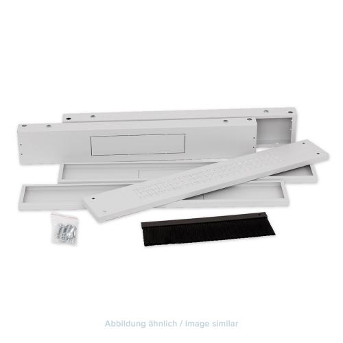 Preview: Triton RAC-PO-X88-XD 19" Sockel, 800x800x120mm mit Filter, 1900kg, grau