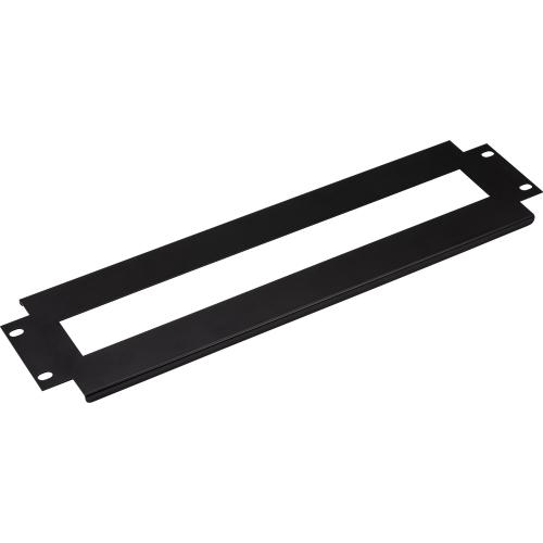 Preview: InLine® 19" Schutzschalterleiste 3HE, mit tiefenverstellbarer Hutschiene