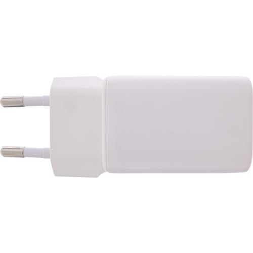 Preview: InLine® Power Delivery + Quick Charge USB Netzteil, 33W, USB-A + USB-C, weiß