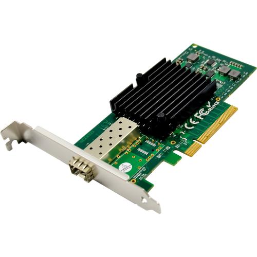 10G Netzwerkkarte – 1x SFP+, PCIe x8, inkl. Low Profile Slotblech