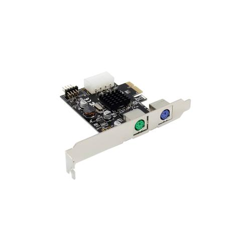 Preview: Schnittstellenkarte, 2x PS/2, PCIe (PCI-Express)
